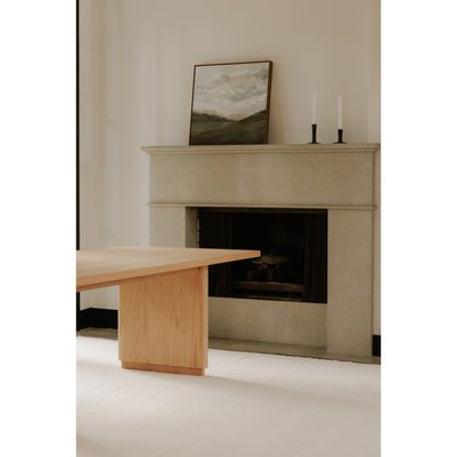 Moes Home Dining Tables Round Off Natural Scandinavian Furniture