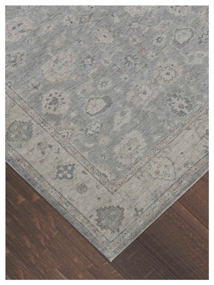 Artisan Julie Grey Beige Transitional Knotted Rug - Rugs - Artisan - Atlanta Designer Rugs