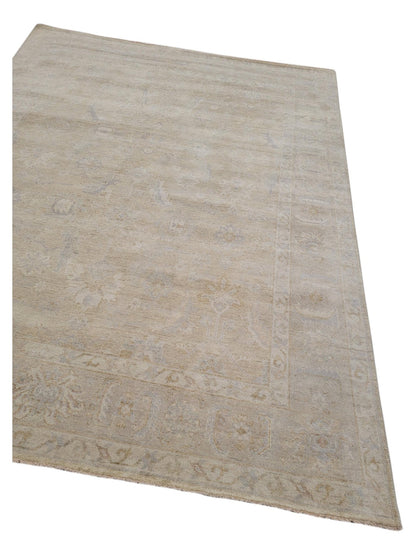 Artisan Julie Dk.Beige Lt.Beige Traditional Knotted Rug - Rugs - Artisan - Atlanta Designer Rugs