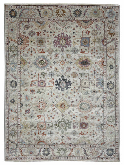 Artisan Julie Beige Transitional Knotted Rugs