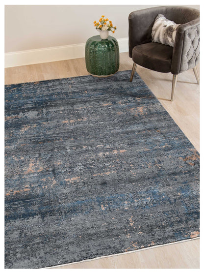 Limited Zelma WI - 455 DARK GRAY Transitional Knotted Rug - Rugs - Limited - Atlanta Designer Rugs
