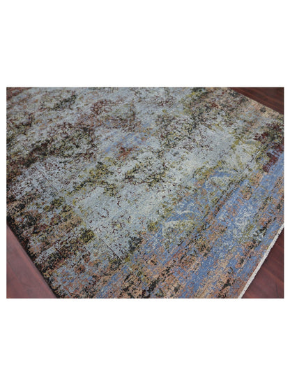 Limited Zelma WI - 468 SILVER SAND Transitional Knotted Rug - Rugs - Limited - Atlanta Designer Rugs
