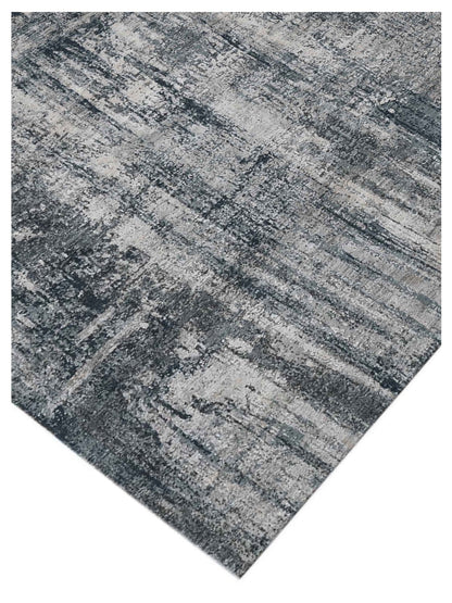 Limited Zelma WI - 452 GRAPHITE Transitional Knotted Rug - Rugs - Limited - Atlanta Designer Rugs