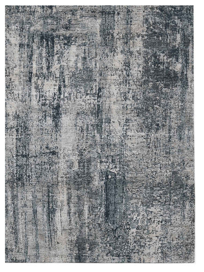 Limited Zelma WI - 452 GRAPHITE Transitional Knotted Rug - Rugs - Limited - Atlanta Designer Rugs