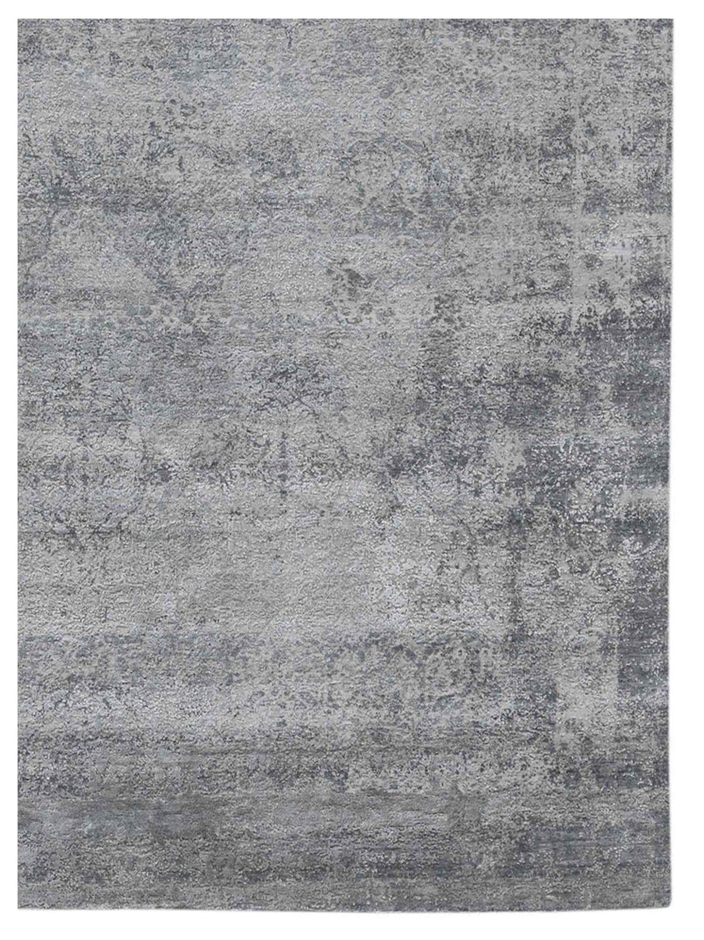 Limited Zelma WI-486 GRAY  Transitional Knotted Rug