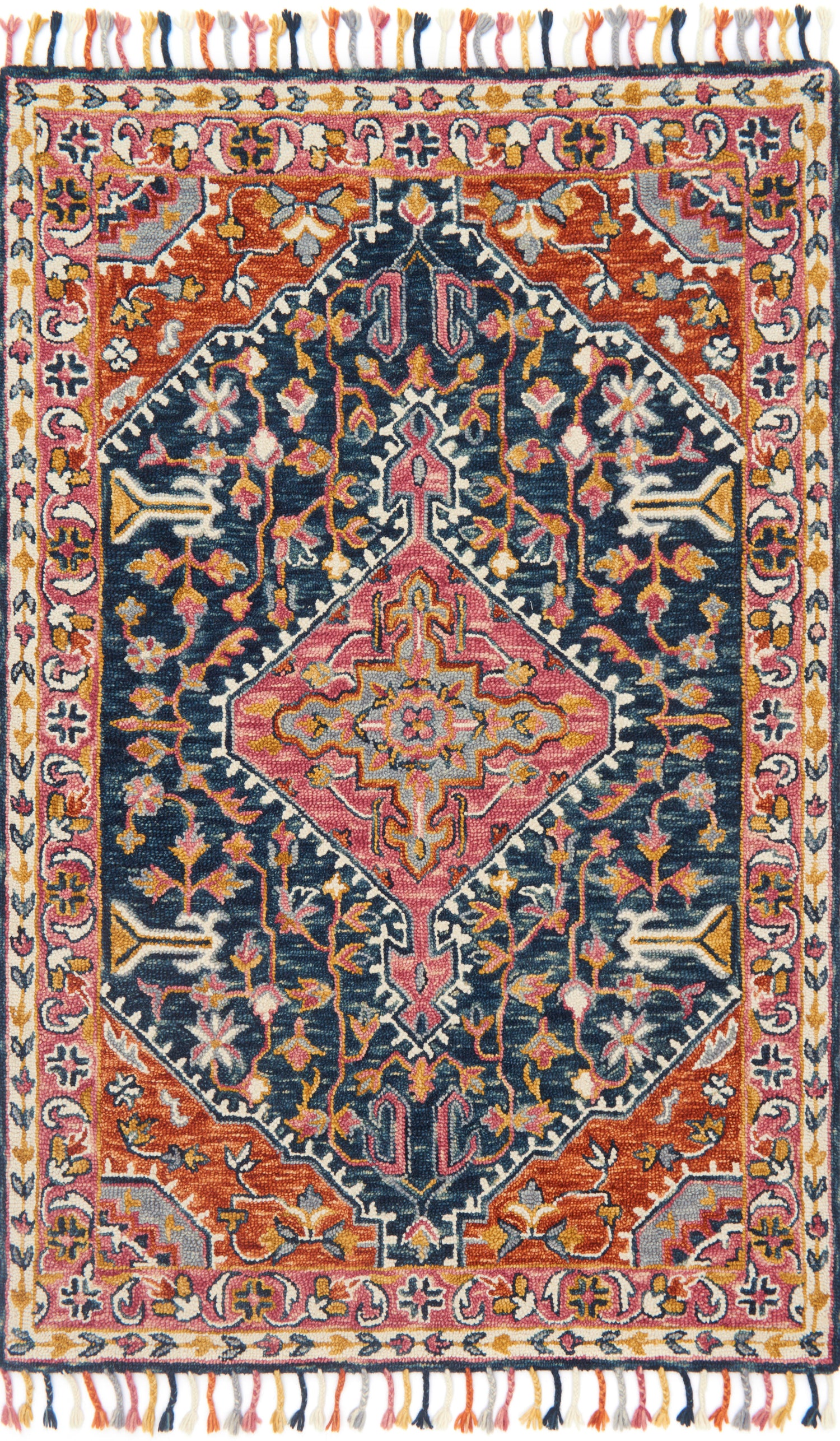 Loloi Zharah  Navy Multi Transitional