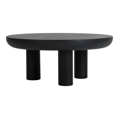 Moes Home Coffee Tables Rocca Black Contemporary Furniture