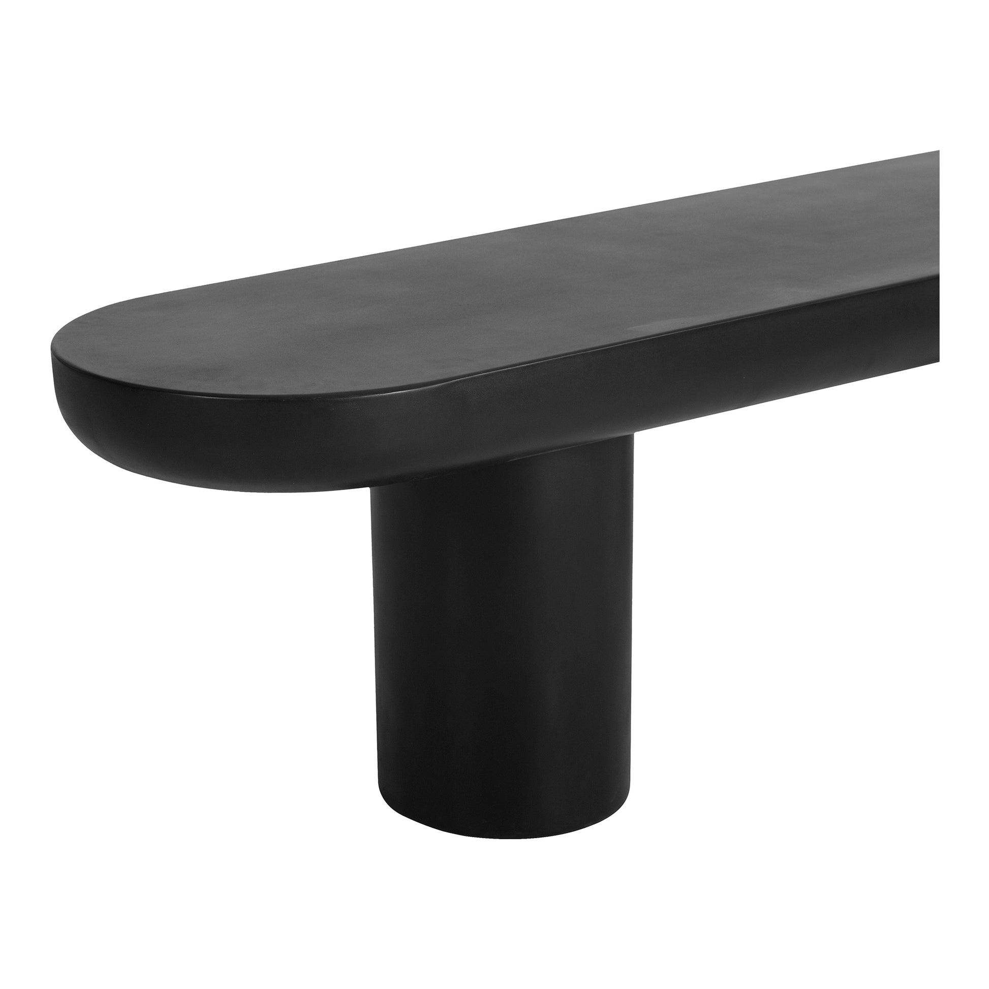 Moes Home Benches Rocca Black Contemporary Furniture