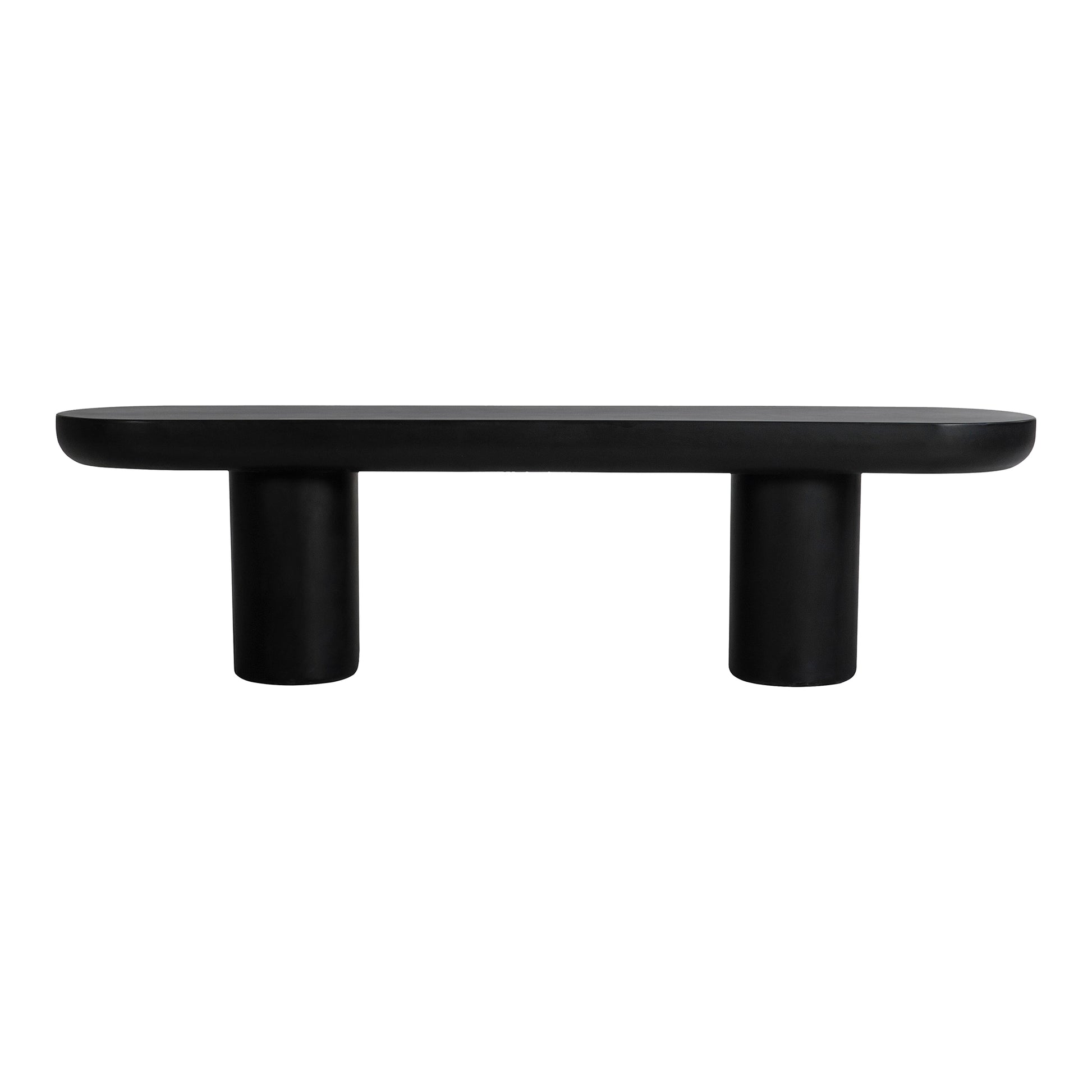 Moes Home Benches Rocca Black Contemporary Furniture