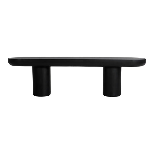 Moes Home Benches Rocca Black Contemporary Furniture