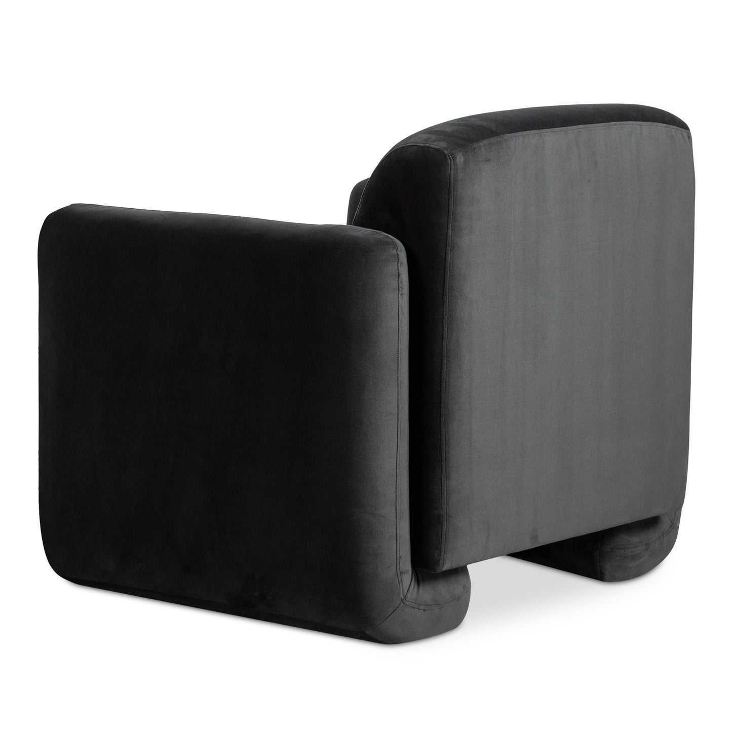 Moes Home Slipper Chairs Fallon Grey Contemporary Furniture