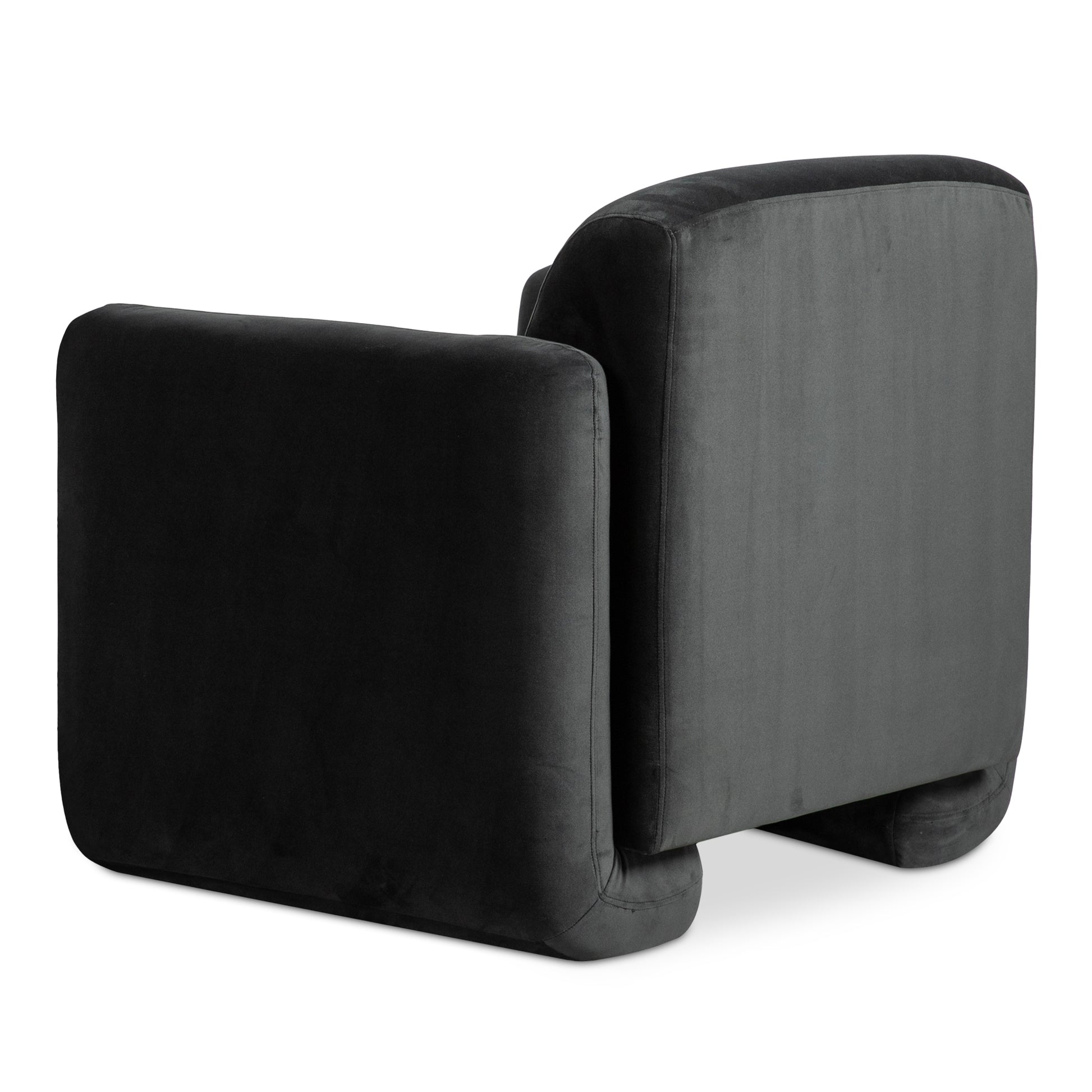 Moes Home Slipper Chairs Fallon Grey Contemporary Furniture