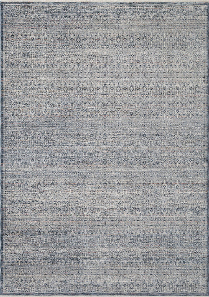 Amber Lewis x Loloi Zuma  Denim Ivory Transitional