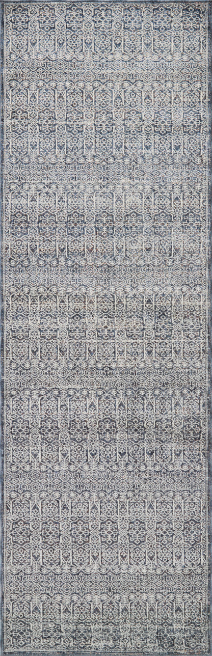 Amber Lewis x Loloi Zuma  Denim Ivory Transitional