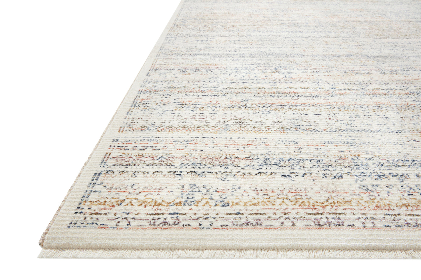 Amber Lewis x Loloi Zuma  Ivory Multi Transitional