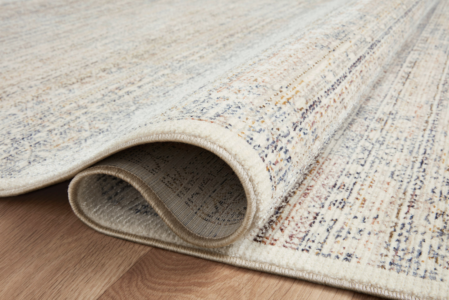 Amber Lewis x Loloi Zuma  Ivory Multi Transitional