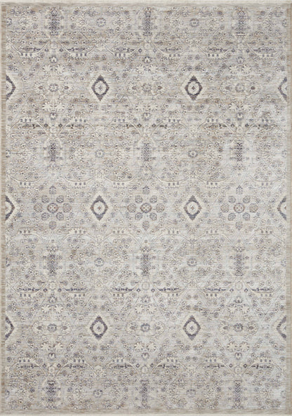 Amber Lewis x Loloi Zuma  Silver Sky Transitional