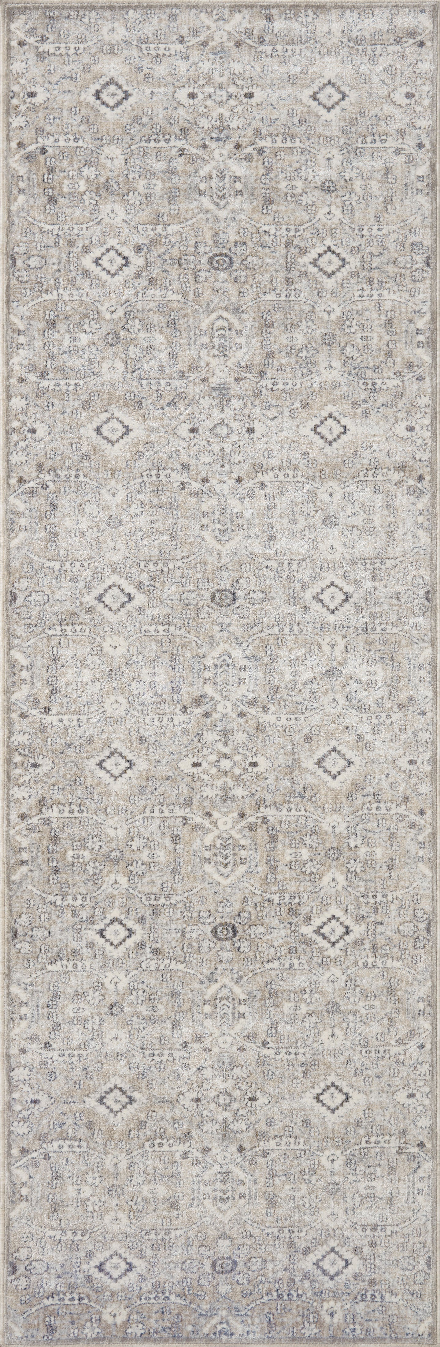 Amber Lewis x Loloi Zuma  Silver Sky Transitional