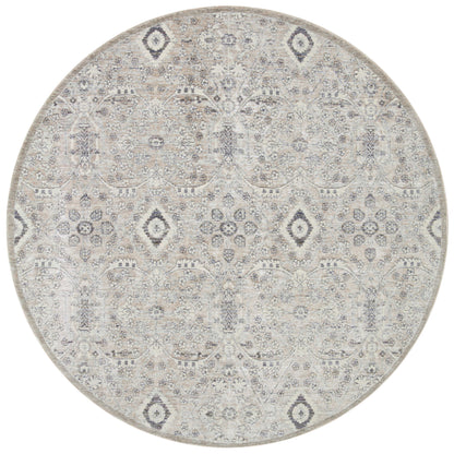 Amber Lewis x Loloi Zuma  Silver Sky Transitional