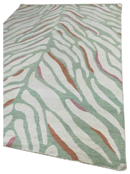 Artisan Blossom Ivory Modern Knotted Rug - Rugs - Artisan - Atlanta Designer Rugs