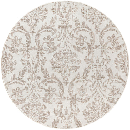 Nourison Home Jubilant JUB09 Ivory Beige Transitional Power-loomed Rug