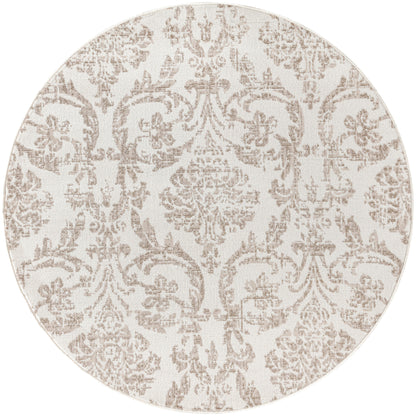 Nourison Home Jubilant JUB09 Ivory Beige Transitional Power-loomed Rug