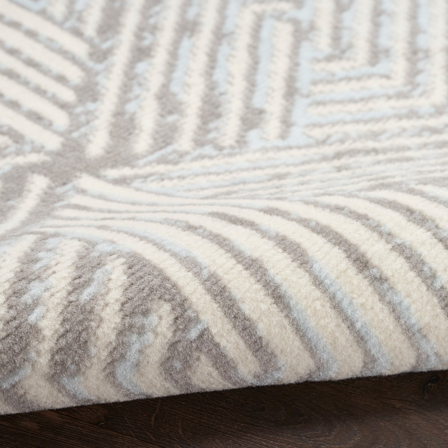 Nourison Home Grafix  Grey  Contemporary