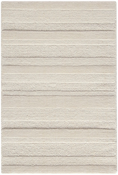DKNY Pure Multi Weave MTW01 Ivory Traditional Loom knotted Rug