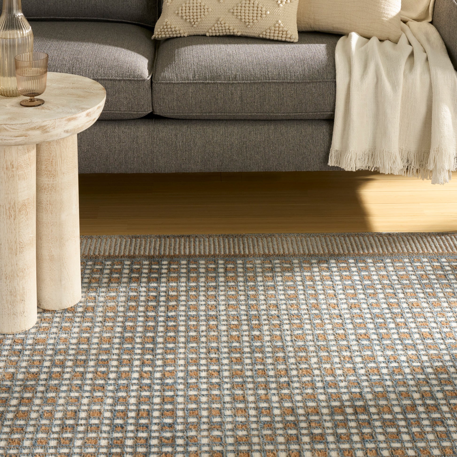 Nourison Home Nordic  Multicolor  Contemporary