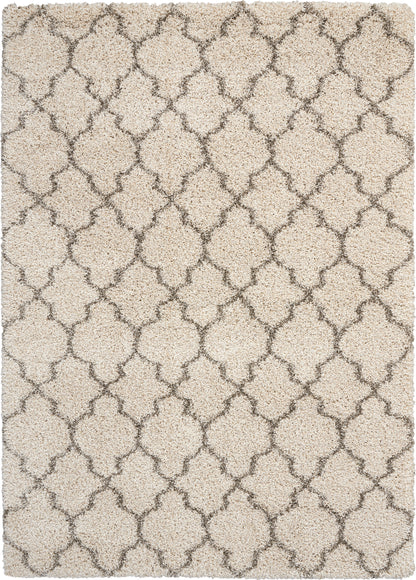 Nourison Home Amore AMOR2 Cream Contemporary Power-loomed Rug