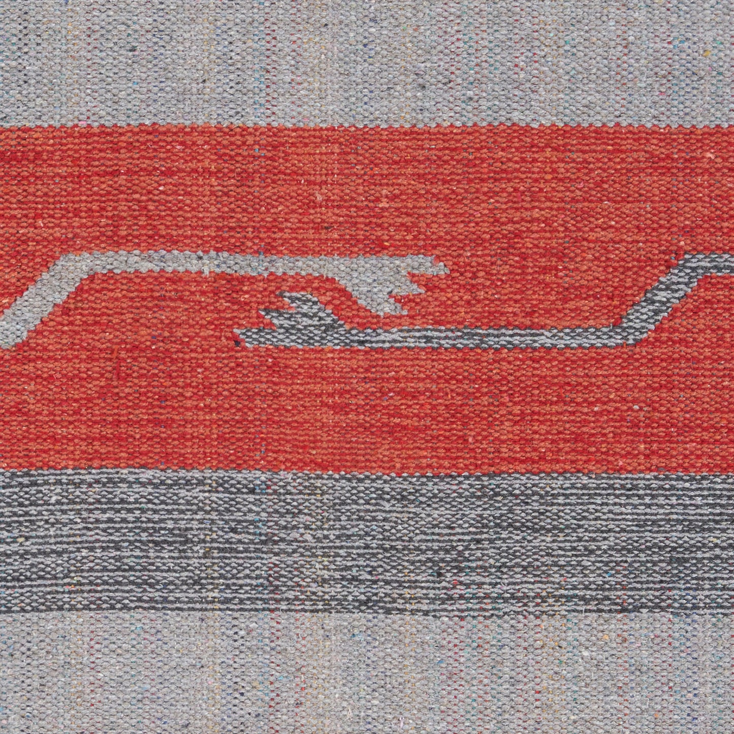 Nourison Home Baja  Grey Red  Transitional
