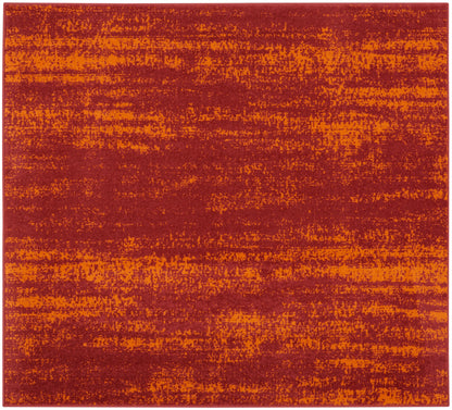 Nourison Home Nourison Essentials NRE03 Red Contemporary Power-loomed Rug