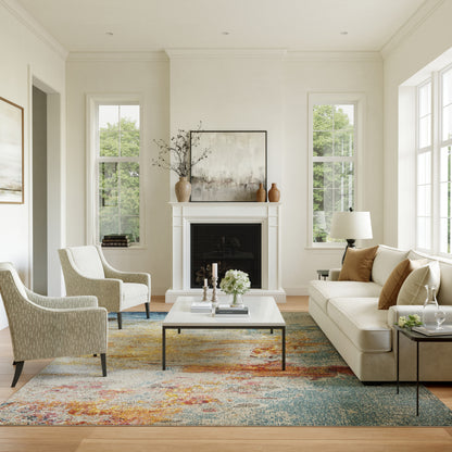 Nourison Home Celestial  Sealife  Contemporary