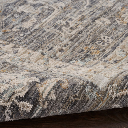 Nourison Home Lynx  Slate Multicolor  Transitional