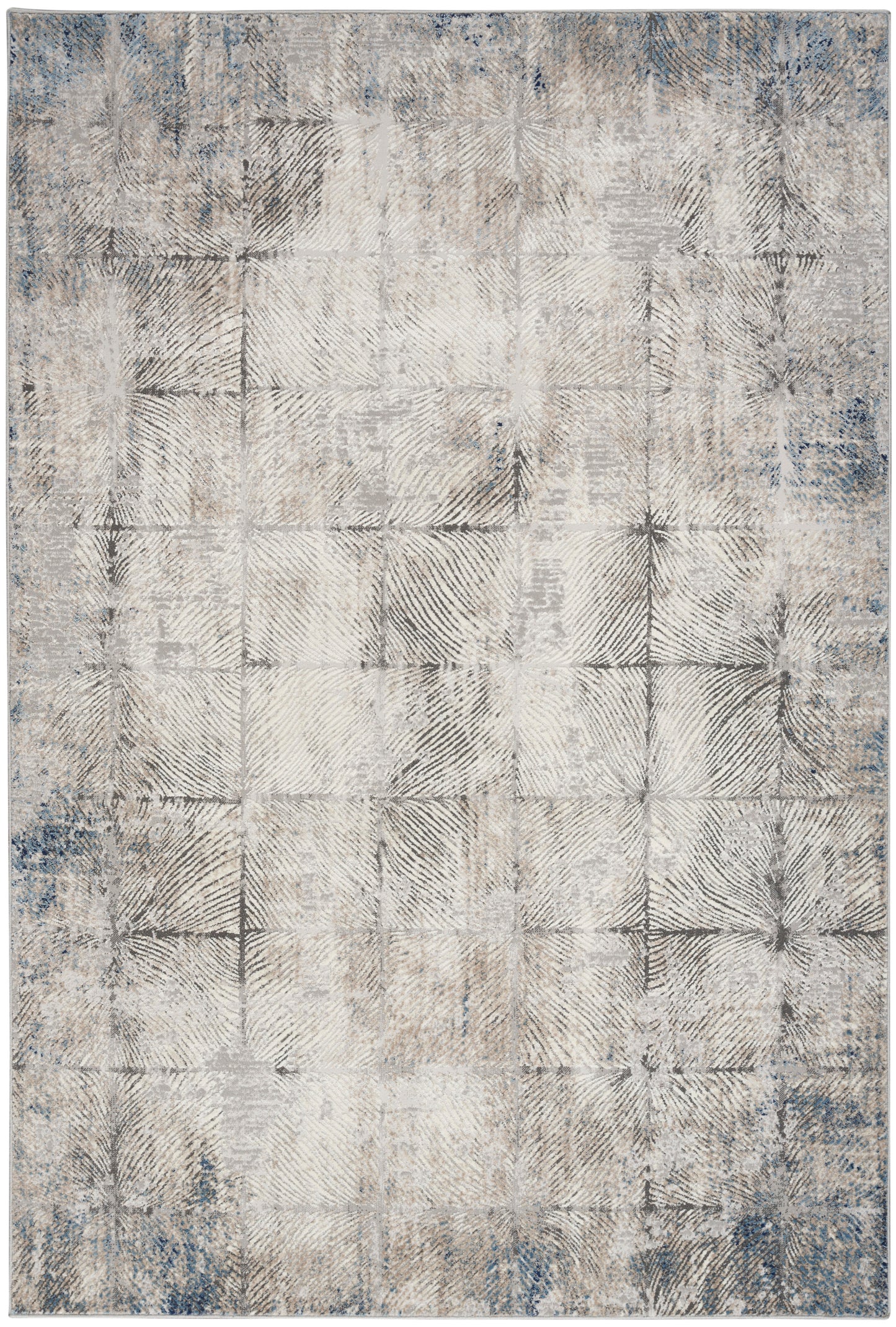 Calvin Klein CK022 Infinity IFN03 Ivory Grey Contemporary Power-loomed Rug
