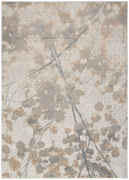 Calvin Klein CK950 Rush CK957 Grey Multicolor Contemporary Power-loomed Rug