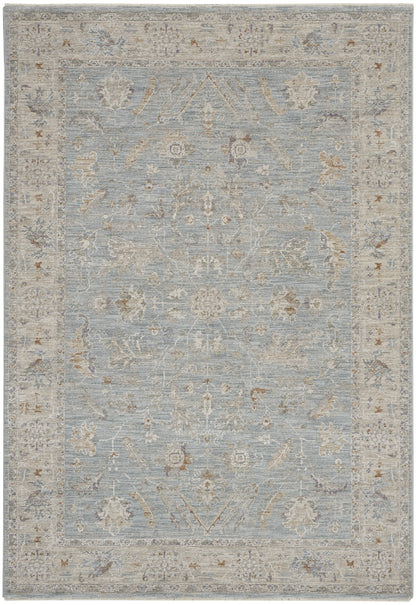 Nourison Home Infinite IFT05 Blue Traditional Power-loomed Rug