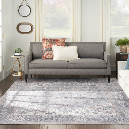Nourison Home New Concept Washables  Grey  Traditional