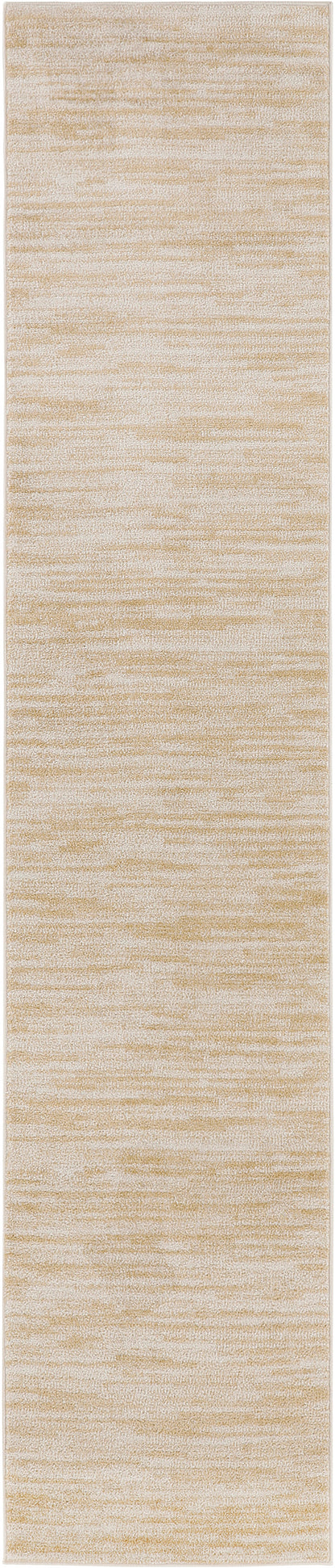 Nourison Home Nourison Essentials NRE01 Ivory Gold Contemporary Power-loomed Rug