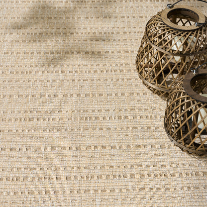 Nourison Home Tulum  Cream  Contemporary