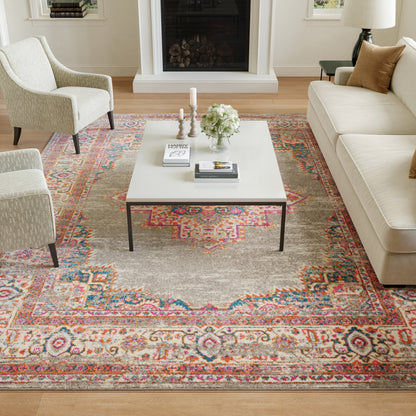 Nourison Home Passion  Grey  Transitional