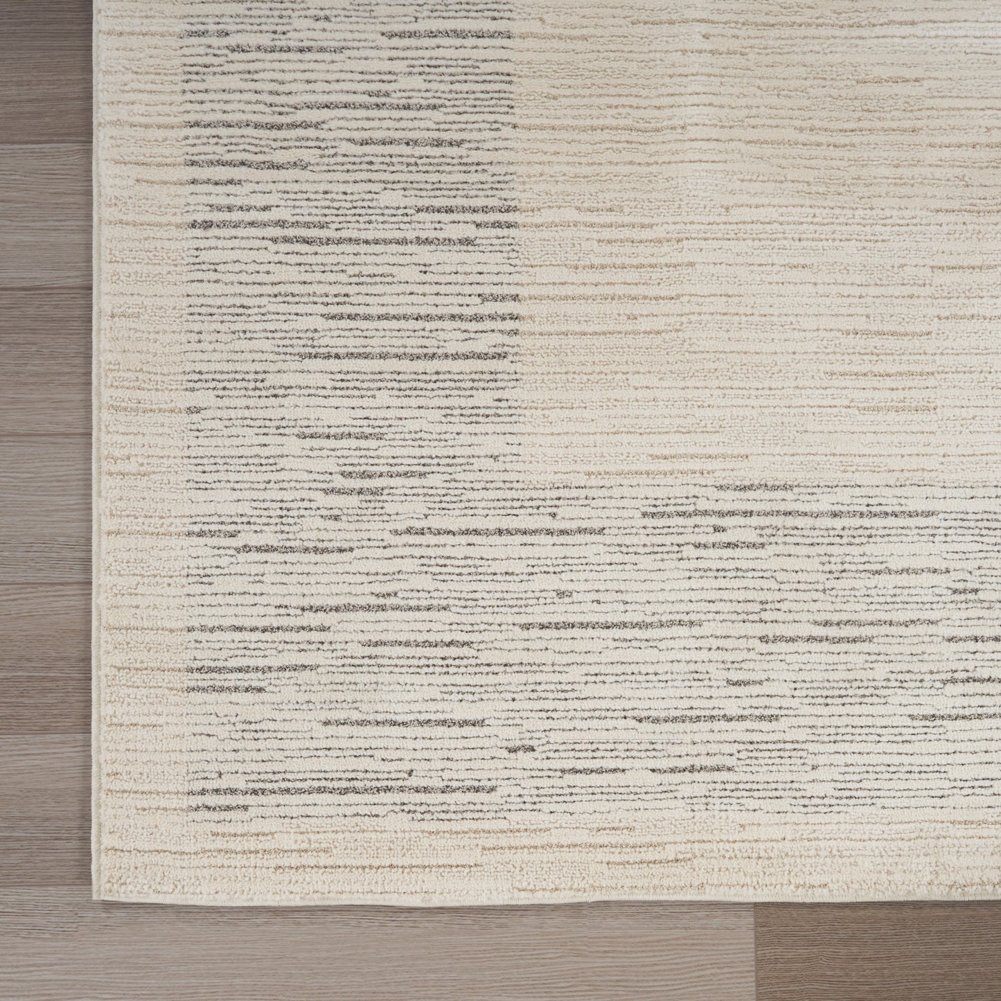 Nourison Home Andes  Ivory Grey  Contemporary