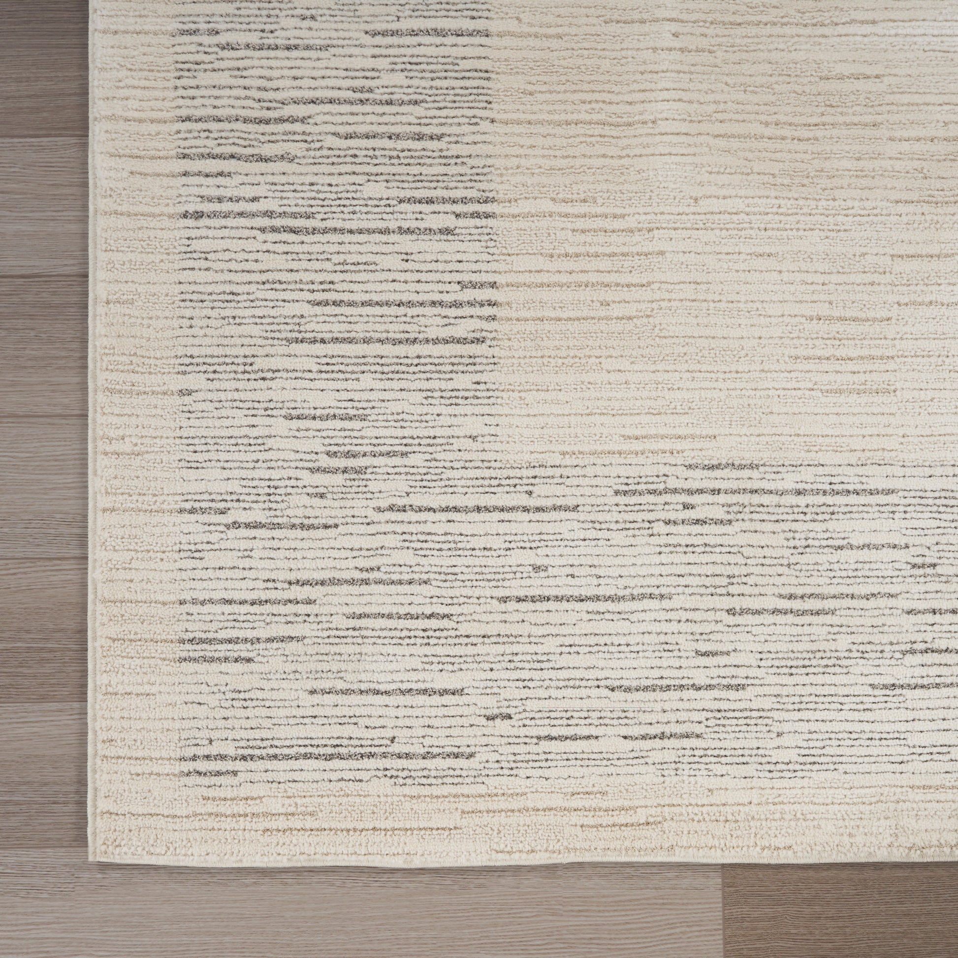 Nourison Home Andes  Ivory Grey  Contemporary