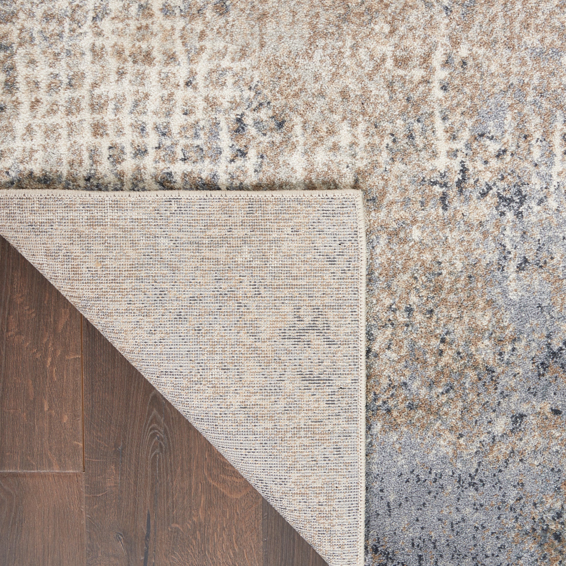 Nourison Home Moroccan Celebration  Ivory Grey  Contemporary