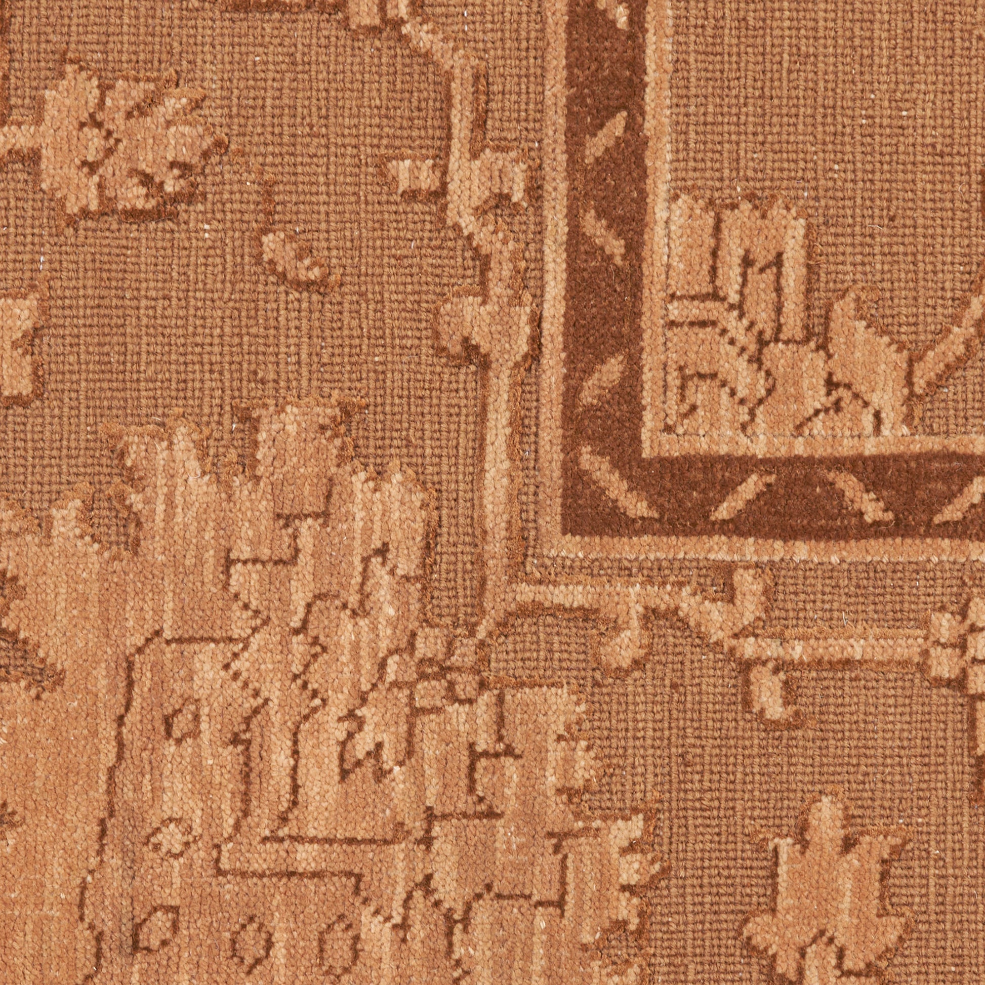 Nourison Home Silk Pointe  Brown  Traditional