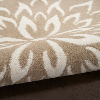 Nourison Home Jubilant  Taupe  Transitional