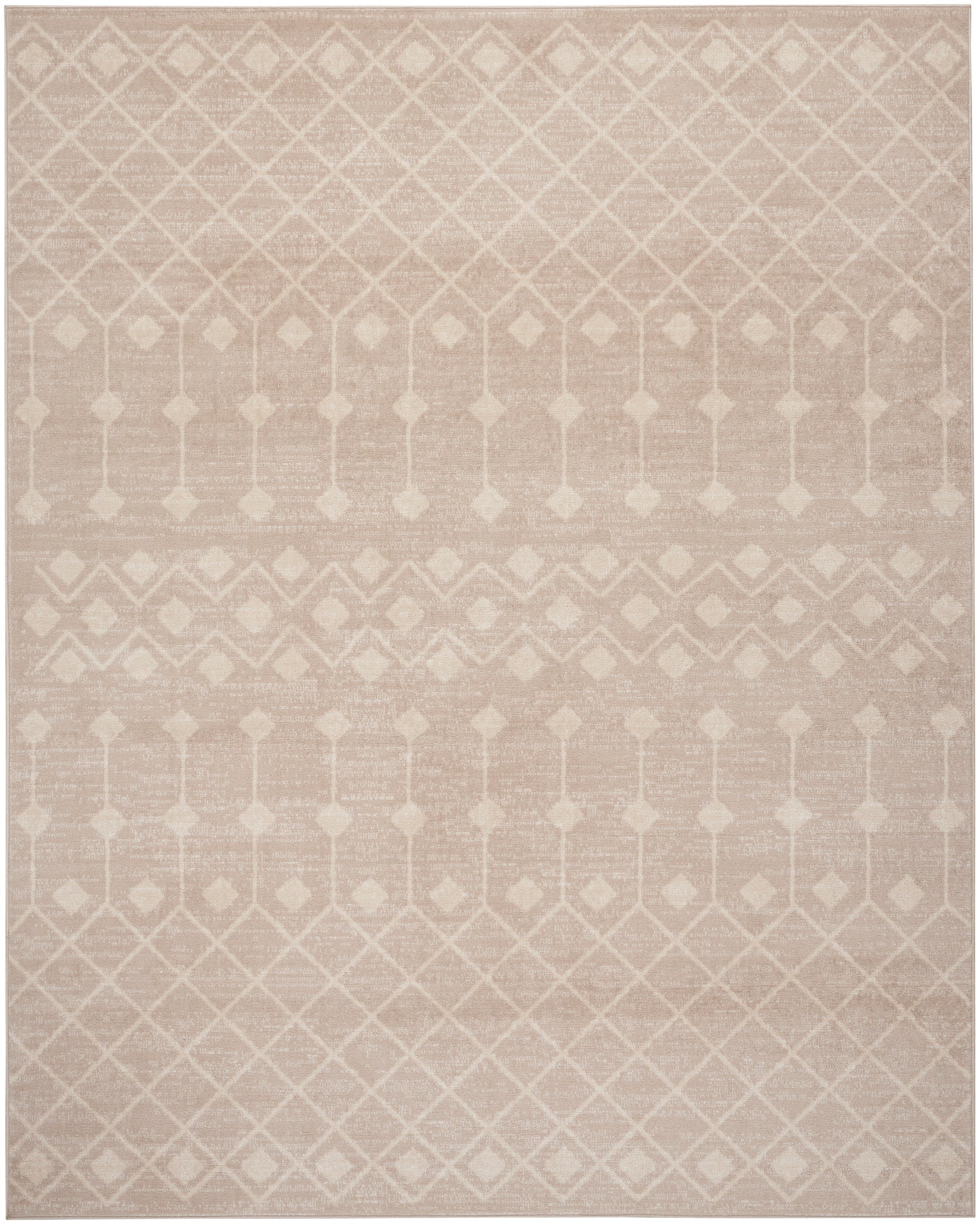 Nourison Home Grafix  Beige  Transitional