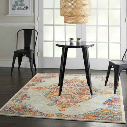 Nourison Home Persian Vintage  Ivory Multi  