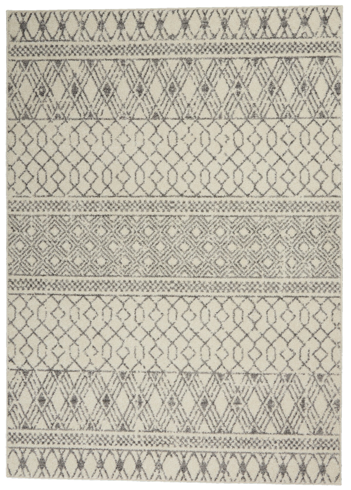 Nourison Home Passion  Ivory Grey  Transitional