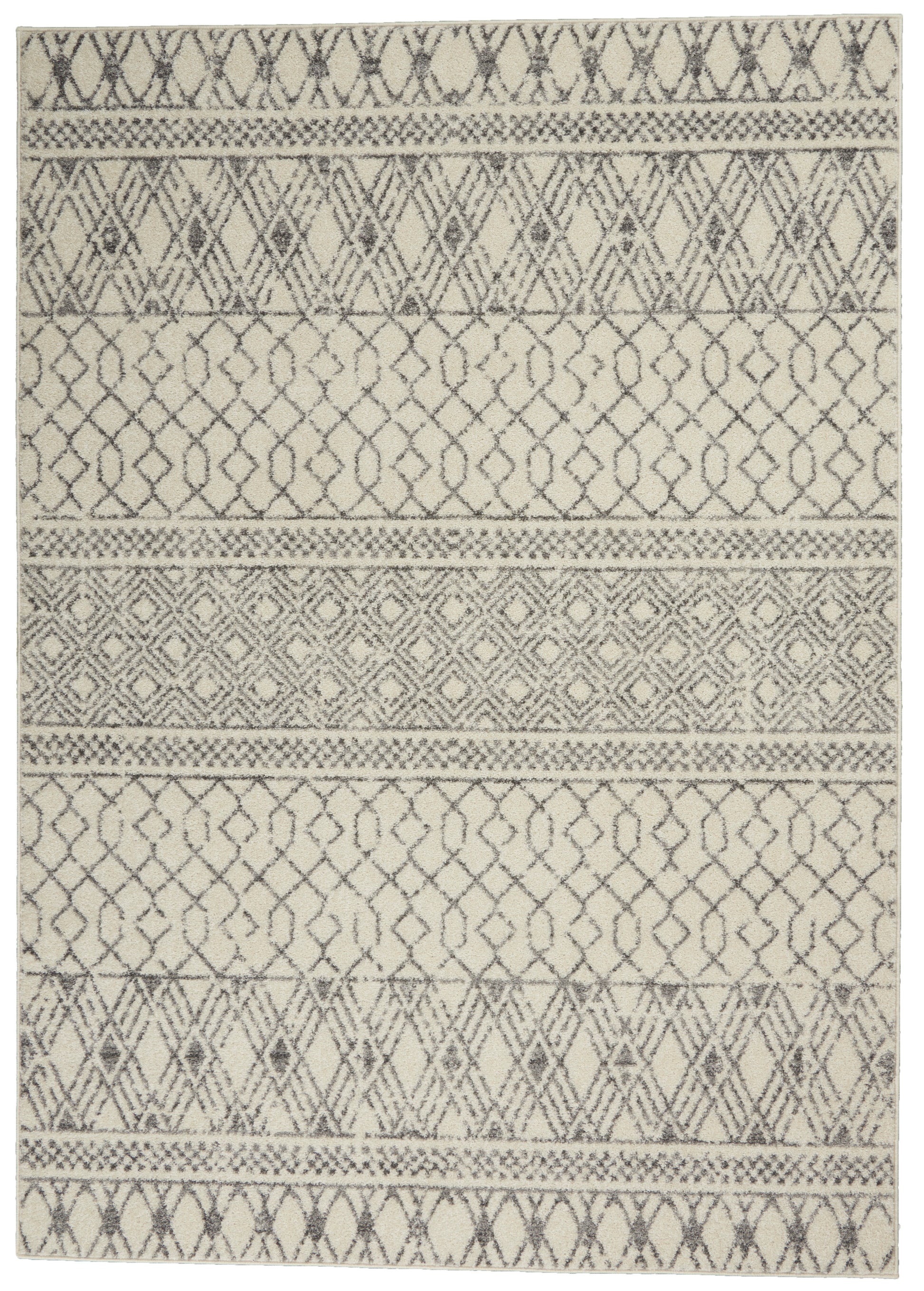 Nourison Home Passion  Ivory Grey  Transitional
